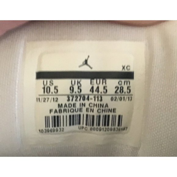 JORDAN 1 FLIGHT MID MEN'S SIZE 10.5 SHOES WHITE GRAY BLACK ATHLETIC SNEAKER - Picture 3 of 6